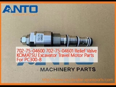 702-75-04600 702-75-04601 soupape de soulagement KOMATSU pièces moteur de déplacement pour excavatrice pour PC300-8