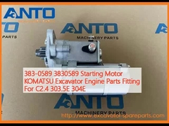 383-0589 3830589 Moteur de démarrage KOMATSU Pièces de moteur pour excavatrice pour C2.4 303.5E 304E