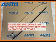 6743-21-5610 6743215610 Jaugeur de niveau d'huile KOMATSU Pièces détachées pour excavatrice pour SAA6D114E-3A PC360-7