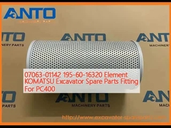 07063-01142 195-60-16320 Élément KOMATSU Pièces détachées pour excavatrice PC400