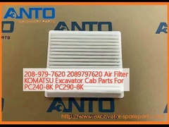 208-979-7620 2089797620 Filtre à air KOMATSU Pièces de cabine de la pelle pour PC240-8K PC290-8K