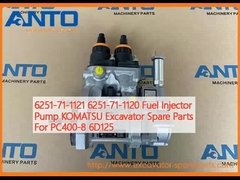 6251-71-1121 6251-71-1120 Pompes à injection de carburant KOMATSU Pièces détachées pour excavatrice pour PC400-8 6D125
