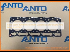 16394-03313 1639403313 Parties de moteur pour excavatrice à joints de cylindre pour V1505