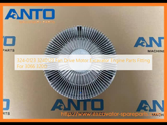 324-0123 3240123 Moteur à entraînement de ventilateur, pièces détachées de moteur de pelleteuse, pour 3066 320D