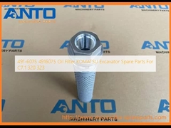 491-6075 4916075 Filtre à huile KOMATSU Pièces détachées pour excavatrice pour C7.1 320 323