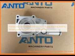 ND094200-0301 ND0942000301 Pompes d'alimentation ASS'Y KOMATSU Pièces de moteur pour chargeurs à roues pour WA470-5
