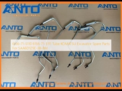 6156-71-5110 6156-71-5111 Tubes KOMATSU Pièces détachées pour les excavatrices SAA6D125E-3B-8M