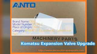Soupape d'expansion pour excavatrice Komatsu AN51515-A0490