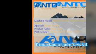 Valve 714 12 25503 de chargeuse sur pneus Komatsu, pièces de rechange