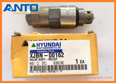 Soupape de sécurité du port XJBN-00162 utilisée pour des pièces d'excavatrice de Hyundai R200W-7 R210-7 R250-7 R305-7 R290-7 R320-7
