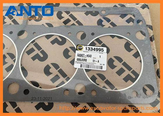 1334995 4342445 Tête de cylindre joints de la pelle Moteur pièces adaptées pour 3126B 322C
