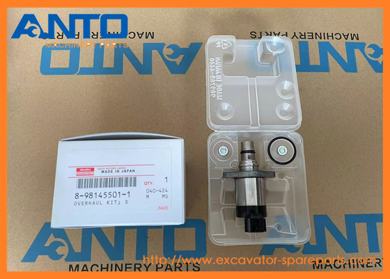 8981455010 8981455011 soupape solénoïde HITACHI pièces détachées pour excavatrice ZX180LC-3
