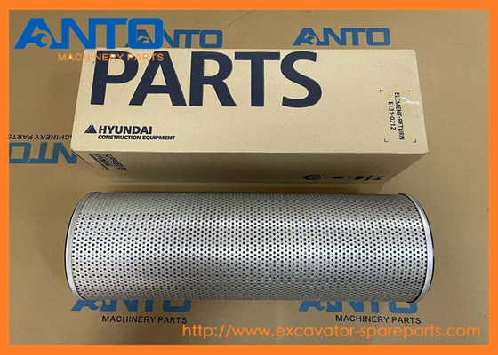 E131-0212 Filtre hydraulique HYUNDAI Pièces de rechange pour excavateur pour R110-7 R140LC-7