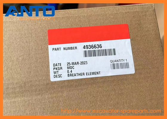 493-6636 4936636 Filtre de ventilation du carter de l'excavateur respirateur Pièces de rechange adaptées au C7.1 326F L