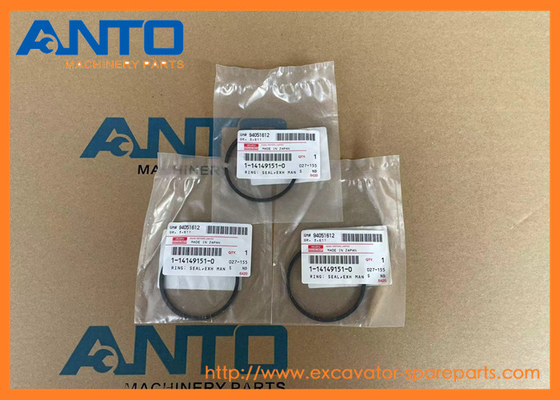 1-14149151-0 1141491510 Sceaux à anneau HITACHI Excavateur Parties de collecteur d'échappement pour ZX330-3 6HK1