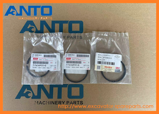1-14149151-0 1141491510 Sceaux à anneau HITACHI Excavateur Parties de collecteur d'échappement pour ZX330-3 6HK1