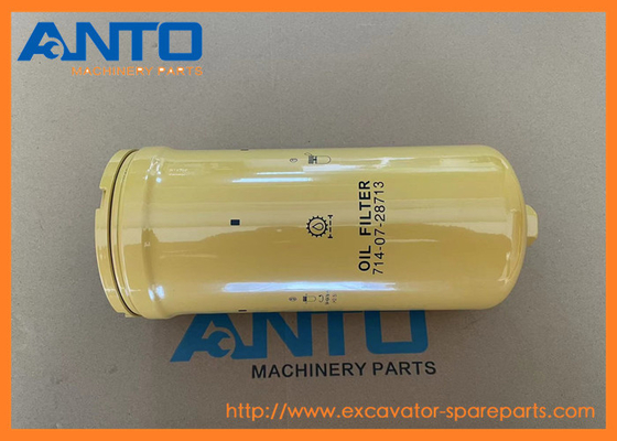 714-07-28713 714-07-28712 Filtre à huile KOMATSU Pièces détachées de chargeur à roues pour WA380-6
