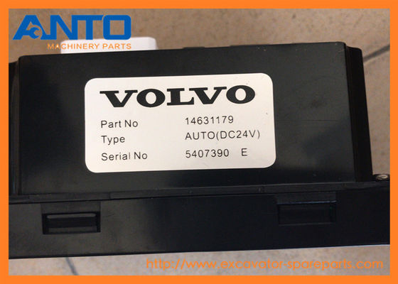 Panneau de commutateur de contrôleur de climatiseur d'excavatrice de VOE14590052 VOE14631179 pour VOE EC140B EC210B EC240B EC290B