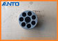 Baril de 2036958 rotors pour des pièces de pompe hydraulique d'excavatrice de Hitach EX120-5 EX135