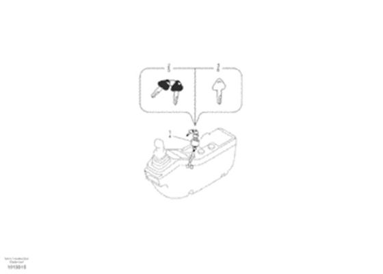Excavatrice Spare Parts VOE14526158 14526158 de VOE EC240C de commutateur de démarreur