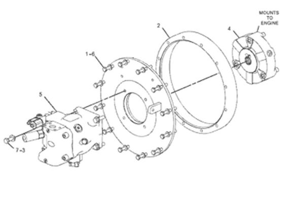 397-3941 3973941 excavatrice principale Hydraulic Pump For  306E 307E